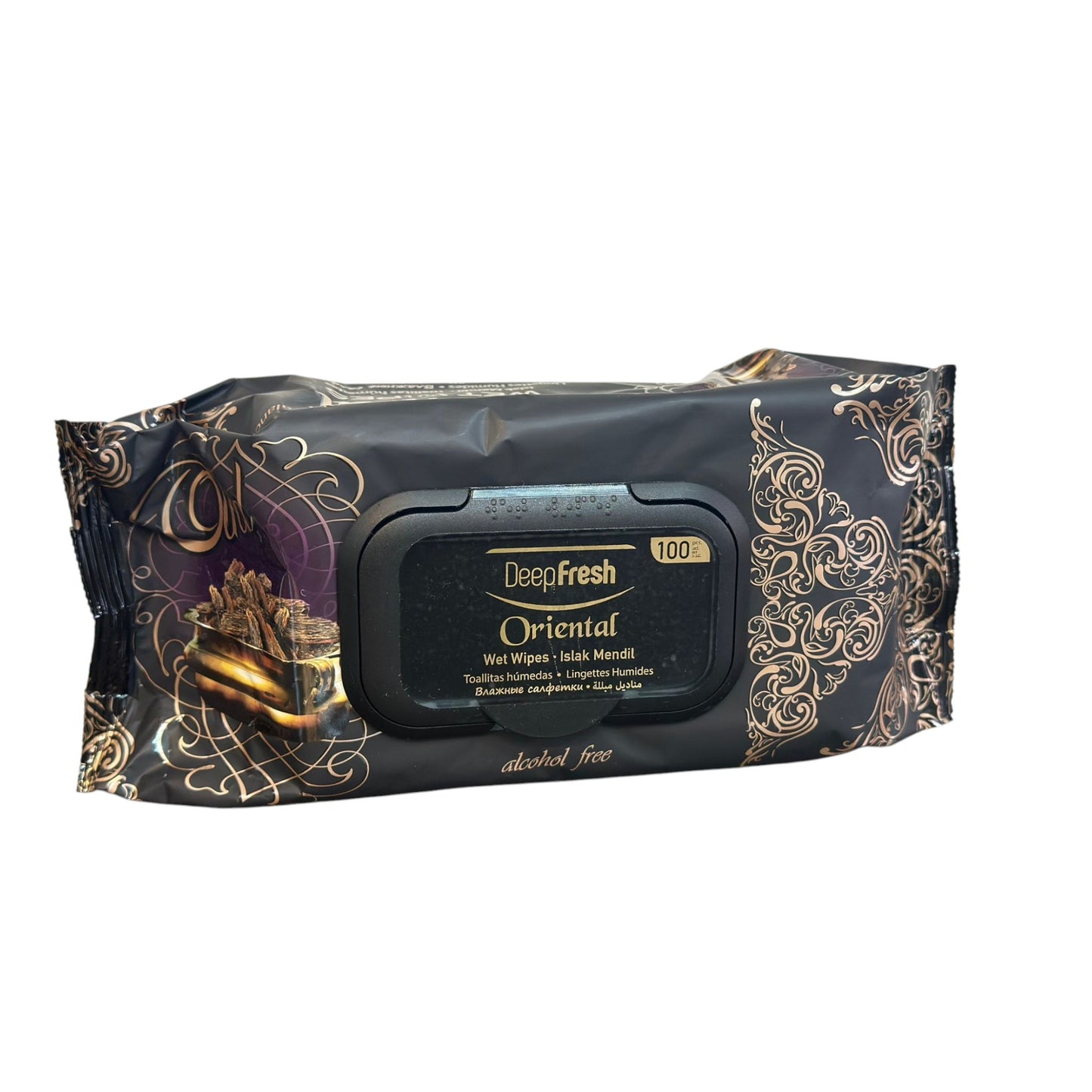 Deep Fresh Oriental Wet Wipes | Alcohol Free 100 Pcs Wipes