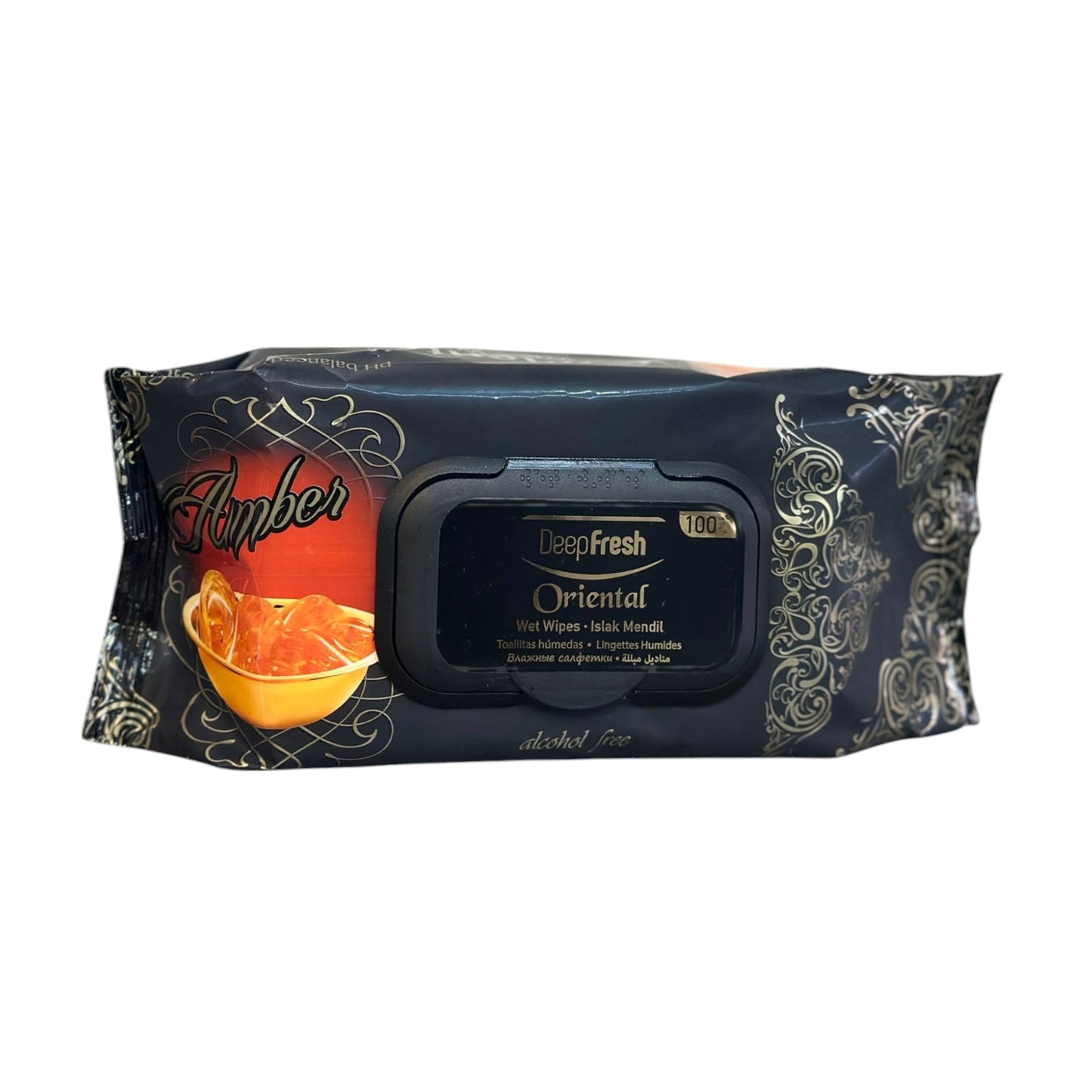 Deep Fresh Oriental Wet Wipes | Alcohol Free 100 Pcs Wipes