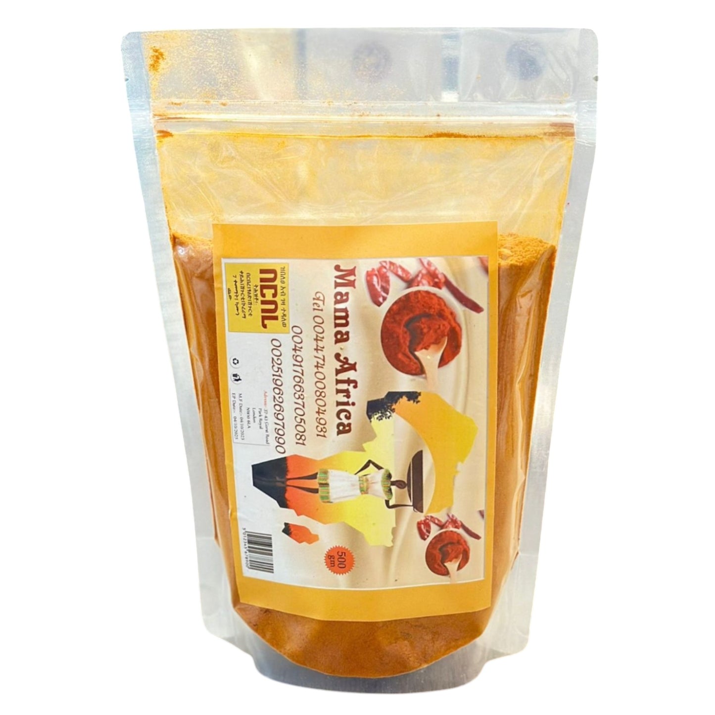 Habesha Spiced Berber powder | Eritrean and Ethiopian Seasoned Red Chilli በርበረ Powder