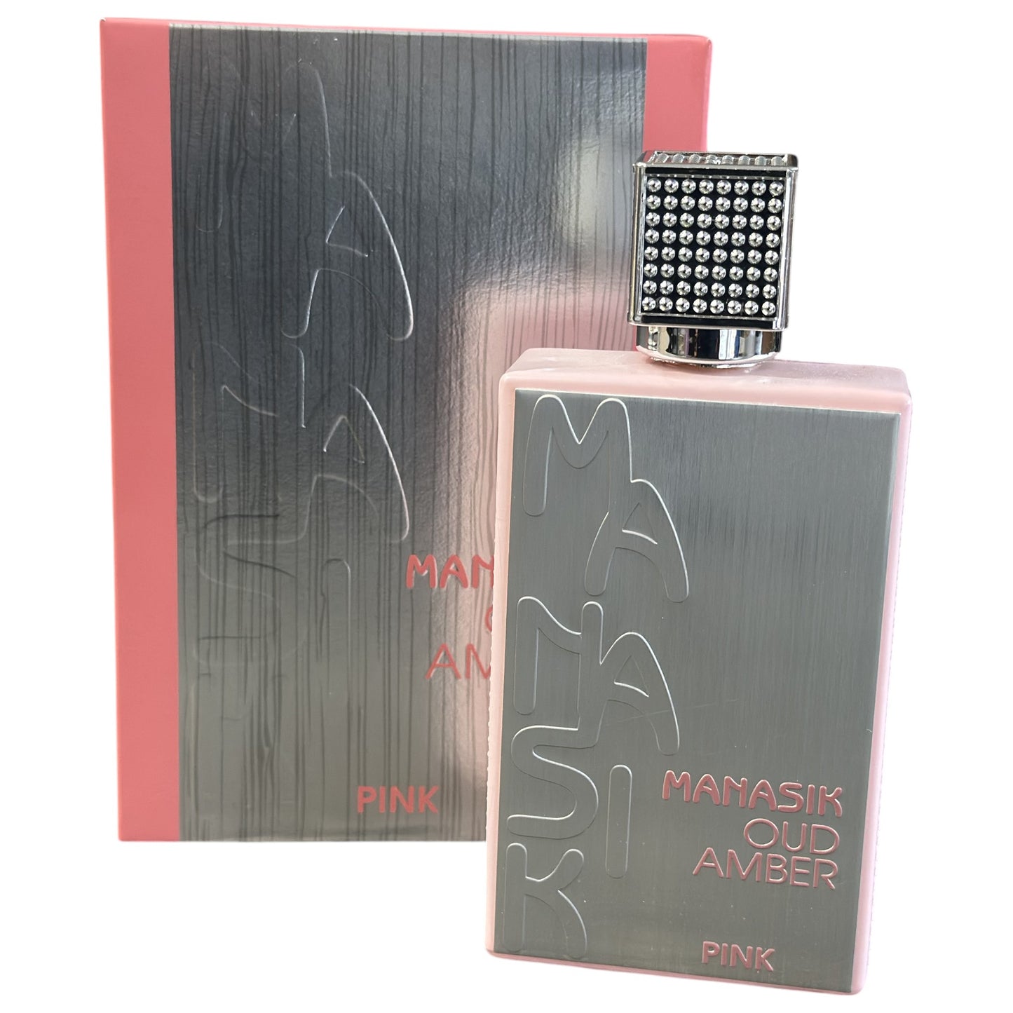Pink Manasik Oud Amber Natural Spray | Eau De Parfum 100ml