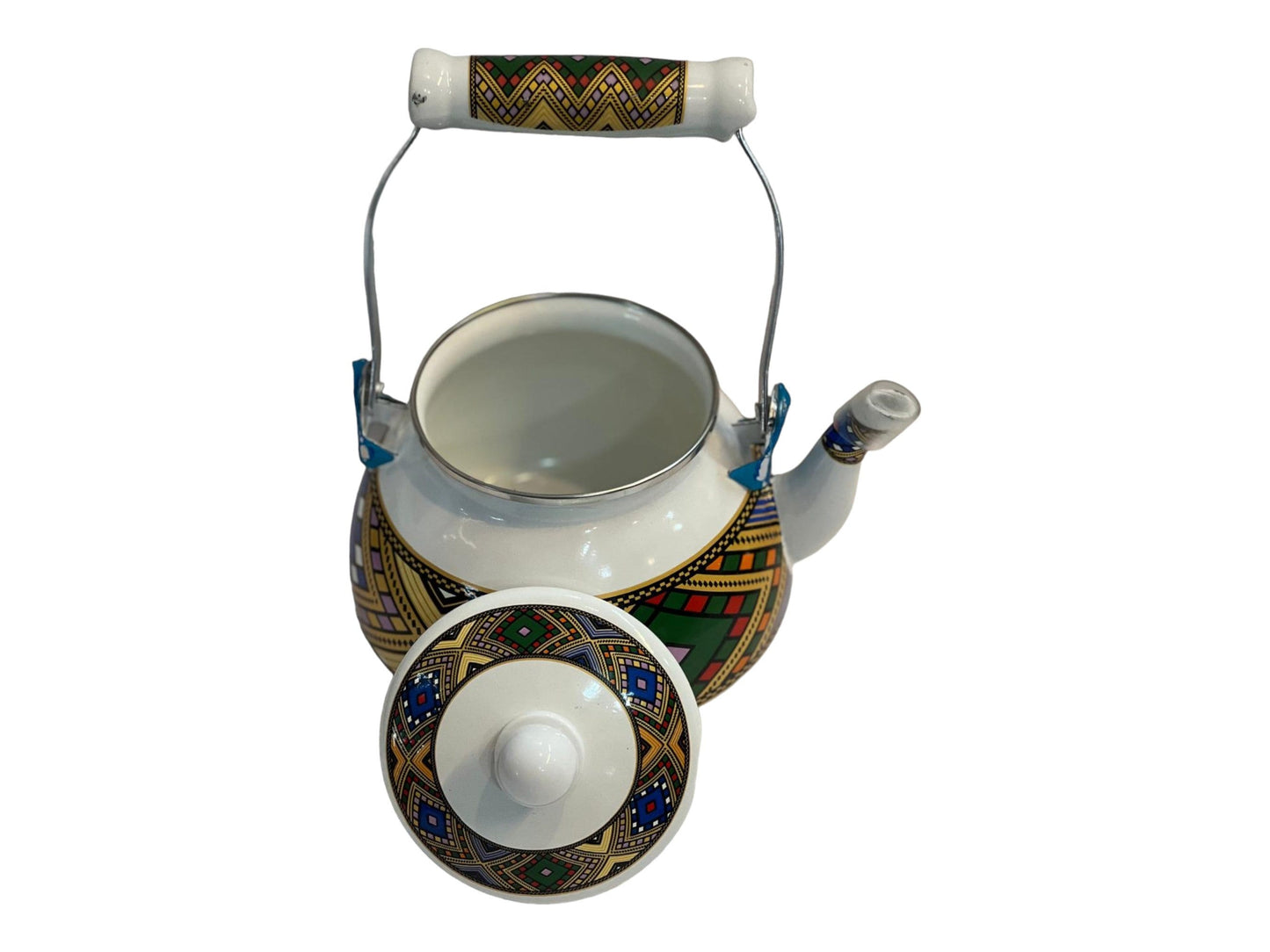 Eritrean and Ethiopian Traditional Tea pot Berad | Habesha Tilet and Saba Design Tea Pot Kettl