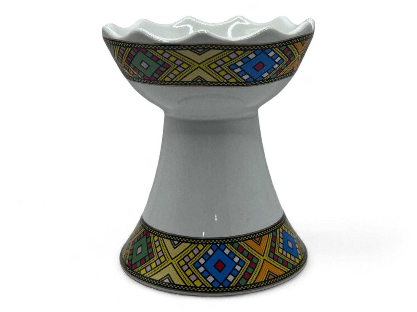 Habesha Traditional Incense Burner | Ceramic Zuria Tilet Bahlawi Incense Burner