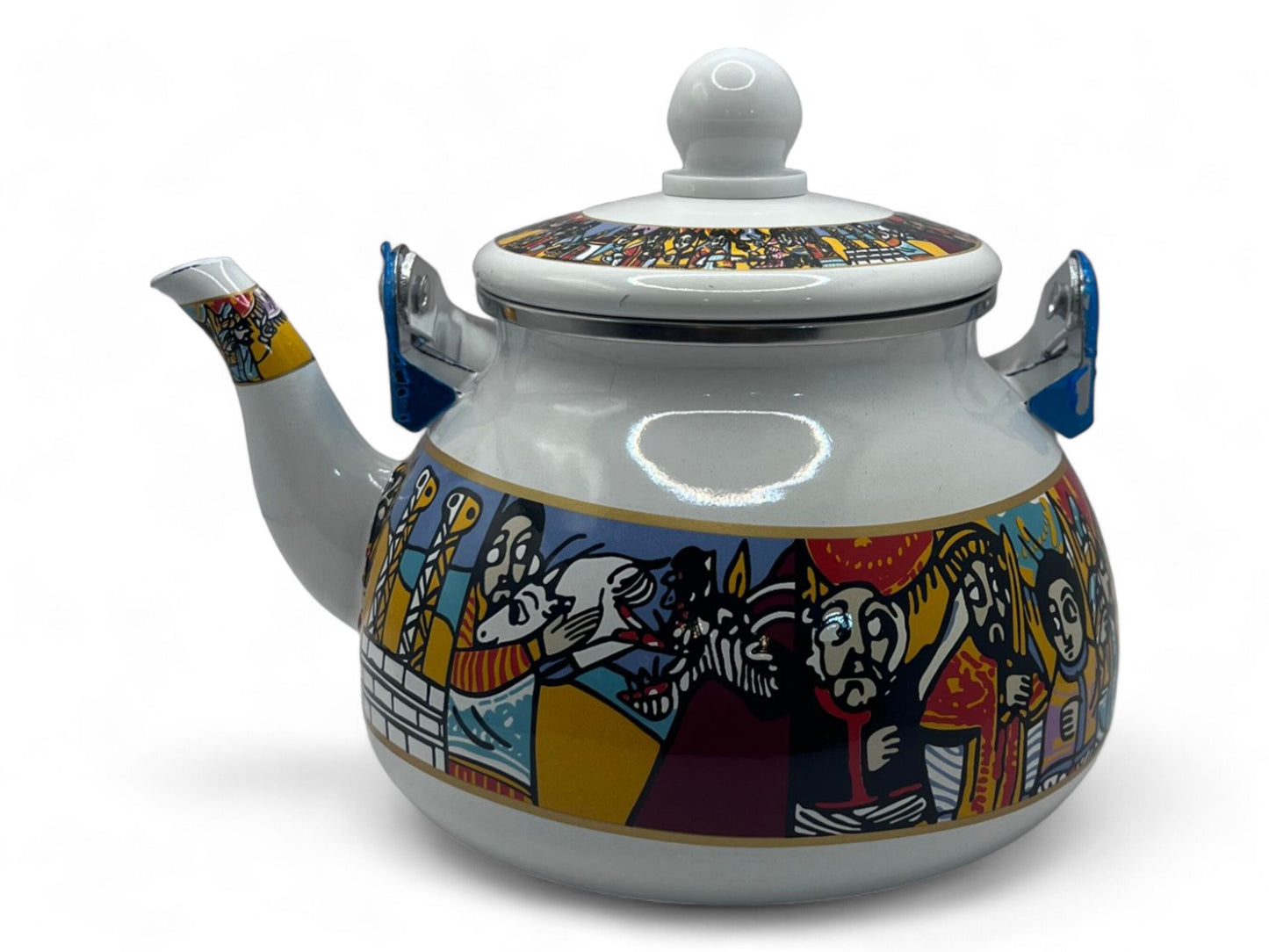 Eritrean and Ethiopian Traditional Tea pot Berad | Habesha Tilet and Saba Design Tea Pot Kettl