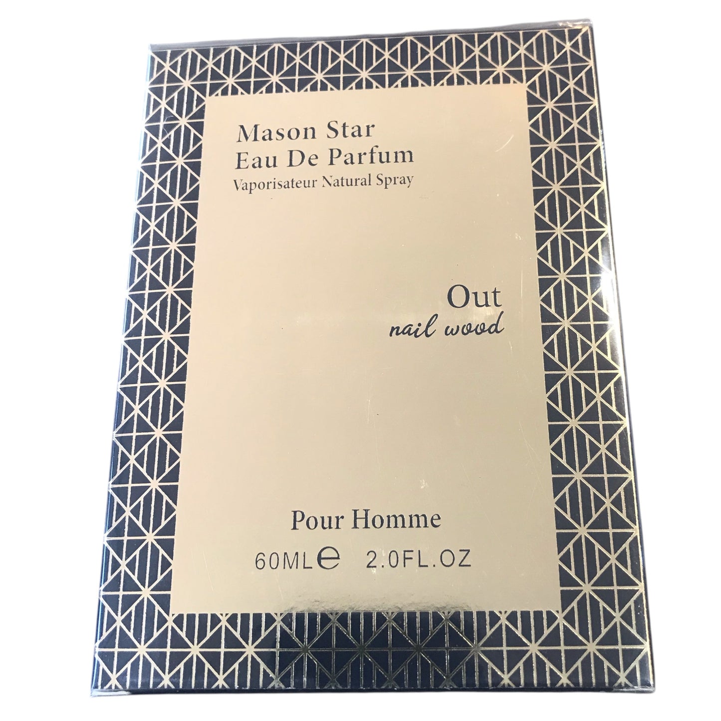 Mason Star Eau De Parfum packaging with geometric design
