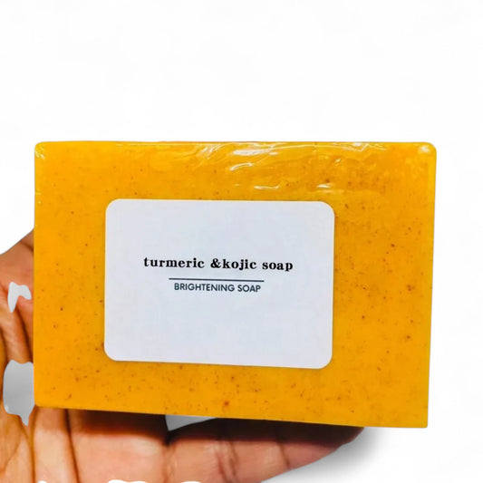Turmeric Kojic Acid Soap | Turmeric Face and Body Natural 100g Soap