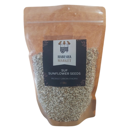 Ethiopian Suf Sunflower Seeds | Habesha Sun Flowers 500gm Seeds