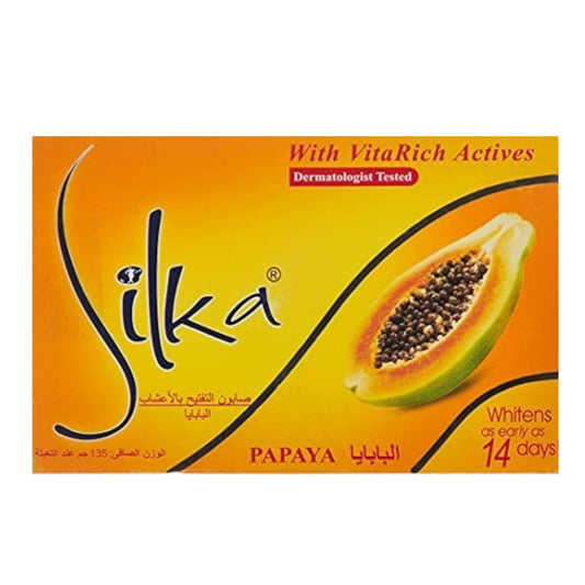 Papaya Flavoured Silka Soap