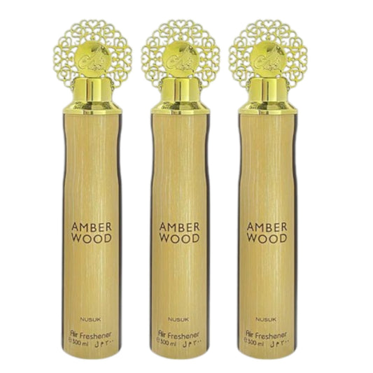 Nusuk Air Freshener Amber Wood | 300ml Freshener