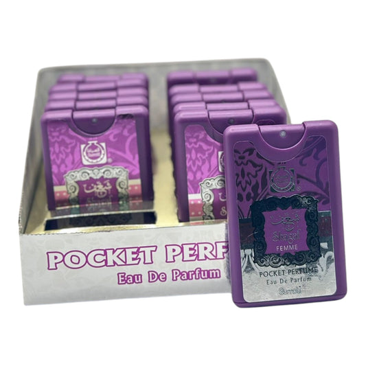 Shagaf Femme Pocket Perfume | Small 18ml Female Spray