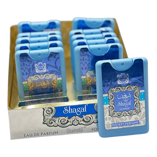Shagaf Homme Pocket Perfume | Small 18ml Pocket spray
