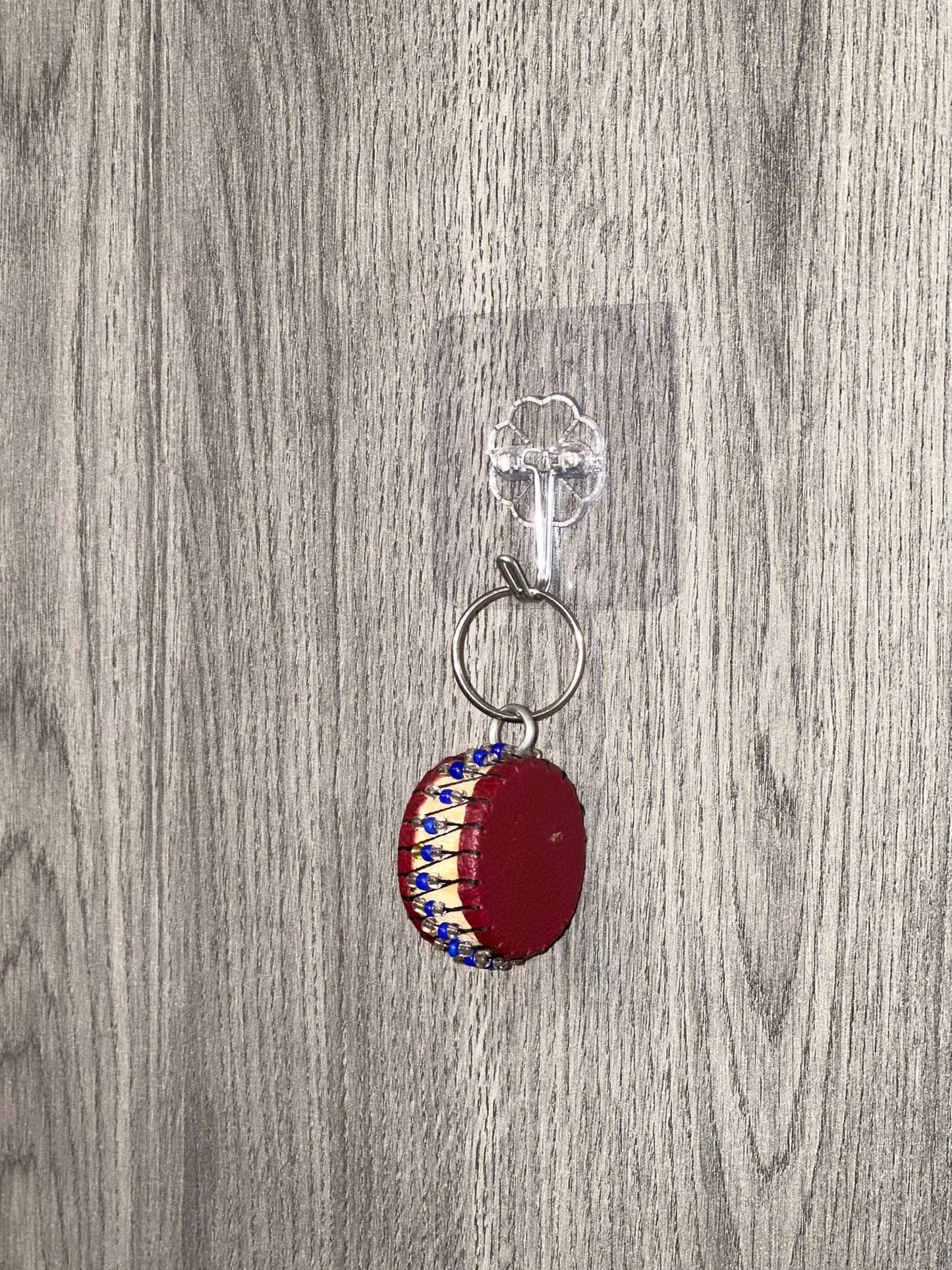 Small African Keychain Leather Drams | African Handmade Leather Drum Designed Key Chains
