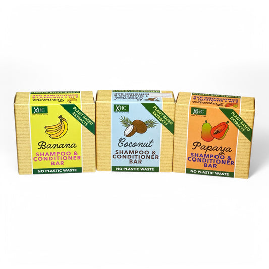 XHC Shampoo & Conditioner Bars | Plant Based Soap