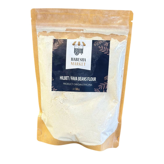 Hilbet Fava Beans Flour ሕልበት | Ethiopain Fava Beans 500gm Flour