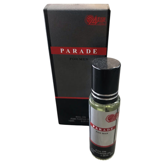 Parade For Men Perfume Roll‑On Oil 12ml | Pocket‑Size Long‑Lasting Masculine Fragrance