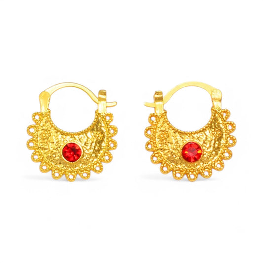 Habesha Traditional Women Stud Earrings | Ethiopian and Eritrean Cultural Top Stud Earrings for Women