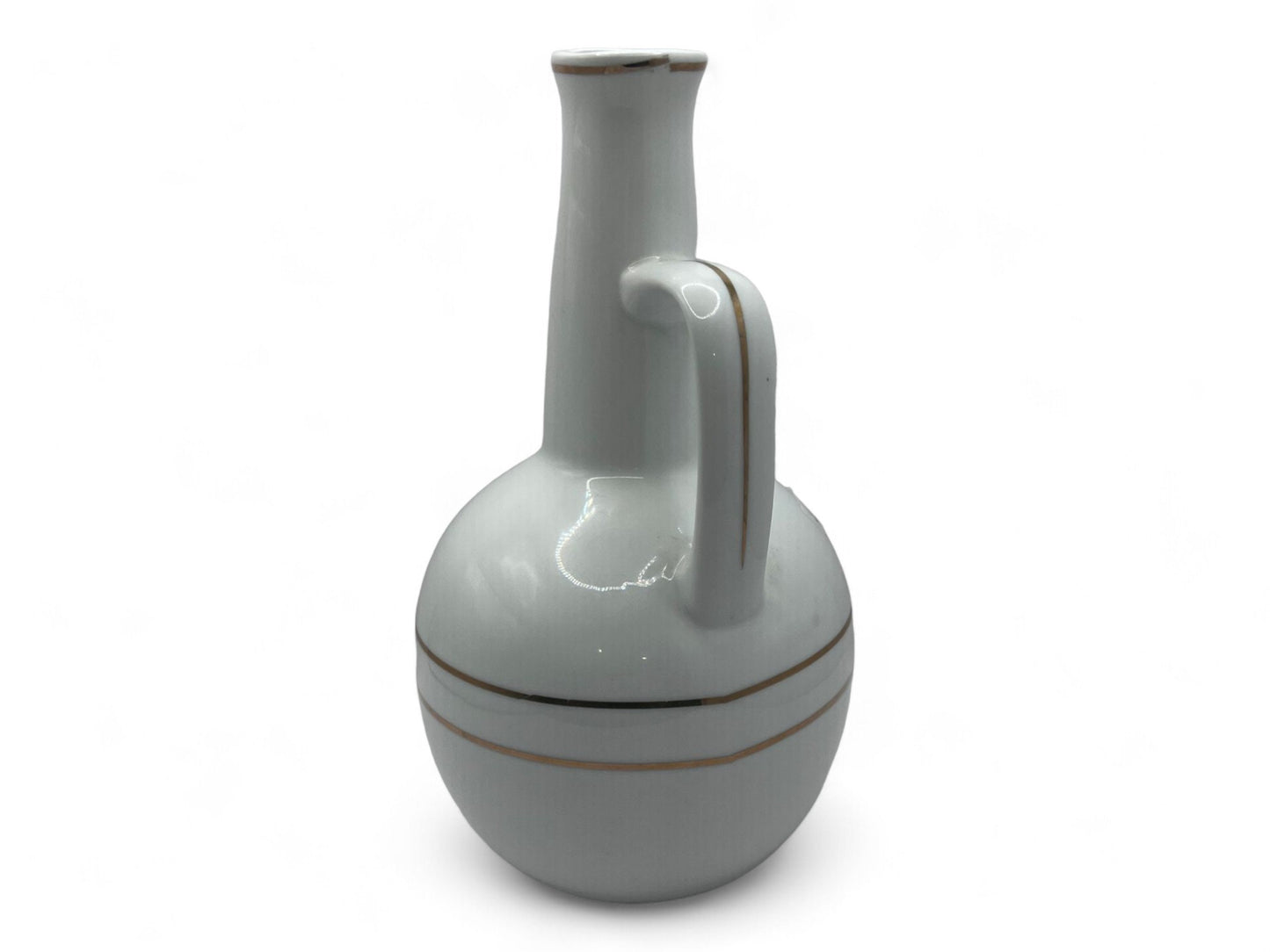 Habesha Traditional Coffee Pot Jebena | White Ceramic  Zuria Design Habesha Jebena Coffee Pot