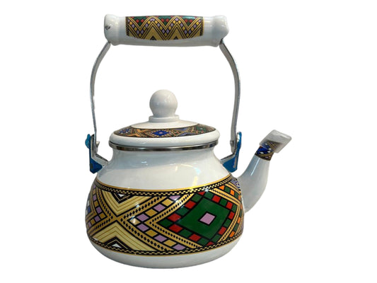 Eritrean and Ethiopian Traditional Tea pot Berad | Habesha Tilet and Saba Design Tea Pot Kettl