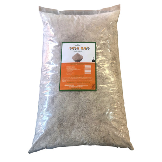 Bag of  Ethiopian Ragi Flour – Habesha Finger Millet (Dagusha) 5Kg